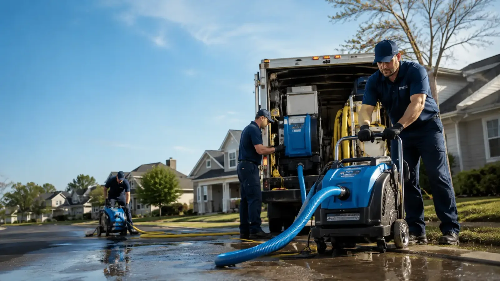 Flood Damage Cleanup in San Marcos, TX